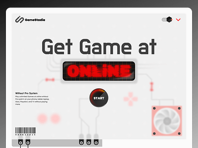 Cloud Gaming Landing page - GameStadia 3d branding cloud cloud game design dribbble figma game gameflix google stadia graphic design landing page netflix online game steam twitch ui ui design web design 🎮