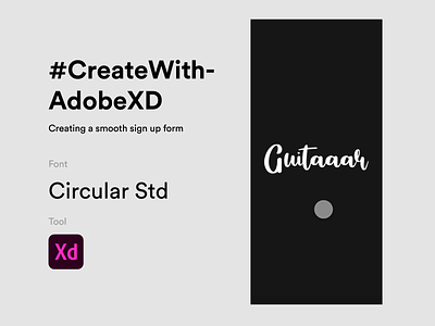 #CreateWithAdobeXD Learn Guitar app concept madewithxd xd xd animation xd design xd playoff