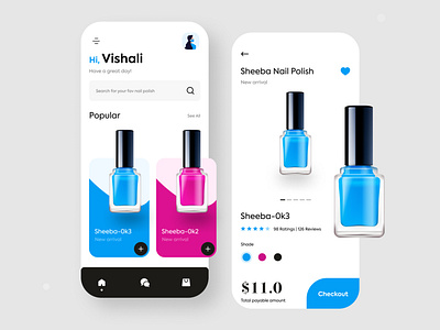 Nail polish online buy app exploration