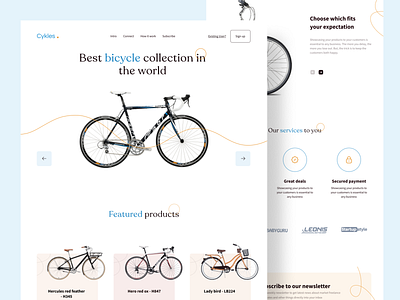 Cykles - Web design