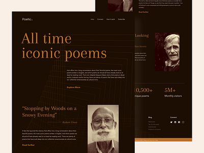 Poetic - Web design