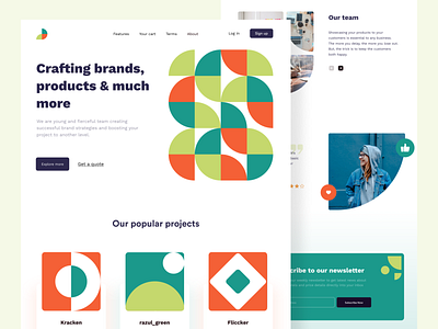 Patterns - Web design