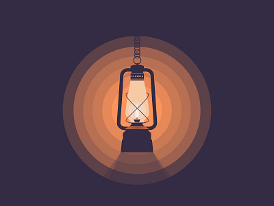 #001 Lamp design illustraor illustration lamp practicing vector