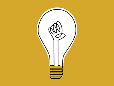 #004 Bulb bulb design idea illustraor practicing vector