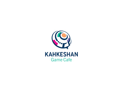 Kahkeshan game cafe | logo - 2019 advertising aminebrahimi brand branding cafe corporate design design graphic design logo logodesign