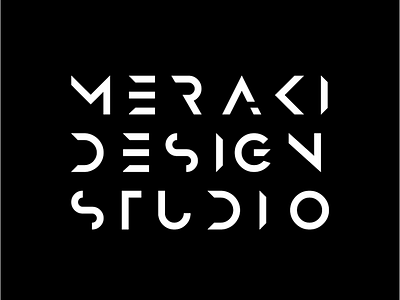 Meraki Design Studio branding design dribbble graphics graphics design logo logo design meraki studio