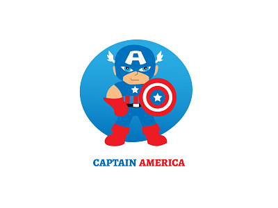 Captain America adobe ilustrator avengers avengers endgame captain captain america captainamerica cartoon character design designers graphics design illustration marvel movie