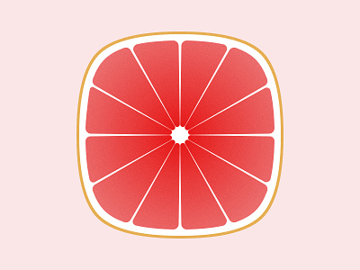 Squircle Shaped Grapefruit