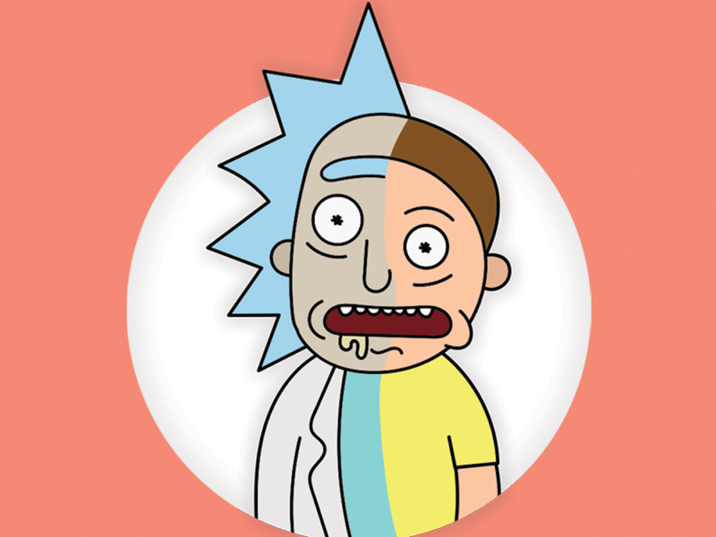 Meet Mick! adult swim illustrator morty photoshop rick rick and morty rick sanchez