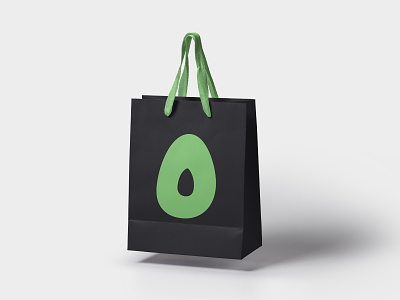 Avocado Shopping Bag app art branding clean design flat icon identity illustration illustrator lettering logo minimal type typography vector web website