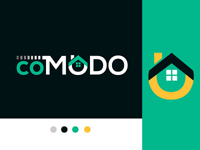 CoMODO app branding icon illustration logo logo design shoping