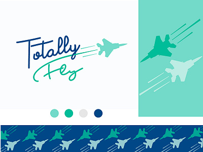 Totally Fly icon logo logo design online shoping