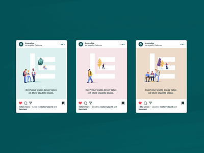 Visual Identity / Instagram Ads for Banking Service