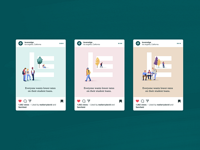 Visual Identity / Instagram Ads for Banking Service