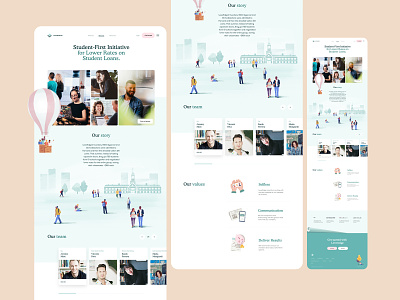 About Us Page Designs, Themes, Templates And Downloadable Graphic Elements  On Dribbble
