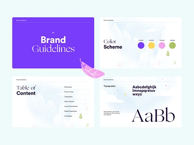 SaaS Style Guide & Brand Visuals brandbook branding styleguide