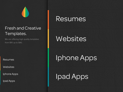 Homepage Design / UI design dark design homepage texture themes ui web design website