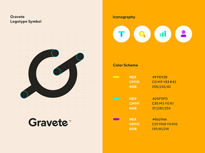 Design system for a technology startup color scheme icons identity logo