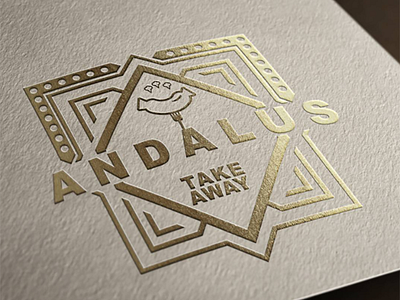 Andalus Restaurant Logo logo restaurant