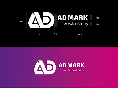 AD MARK logo mark