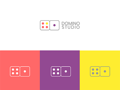 Domino Studio domino logo studio