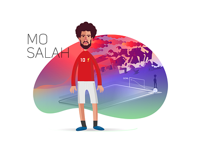 mo halah vector art color creative creativity designer egypt egyptian graphicdesigner identity illustration illustrator liverpool logos logotype ui vector vector art