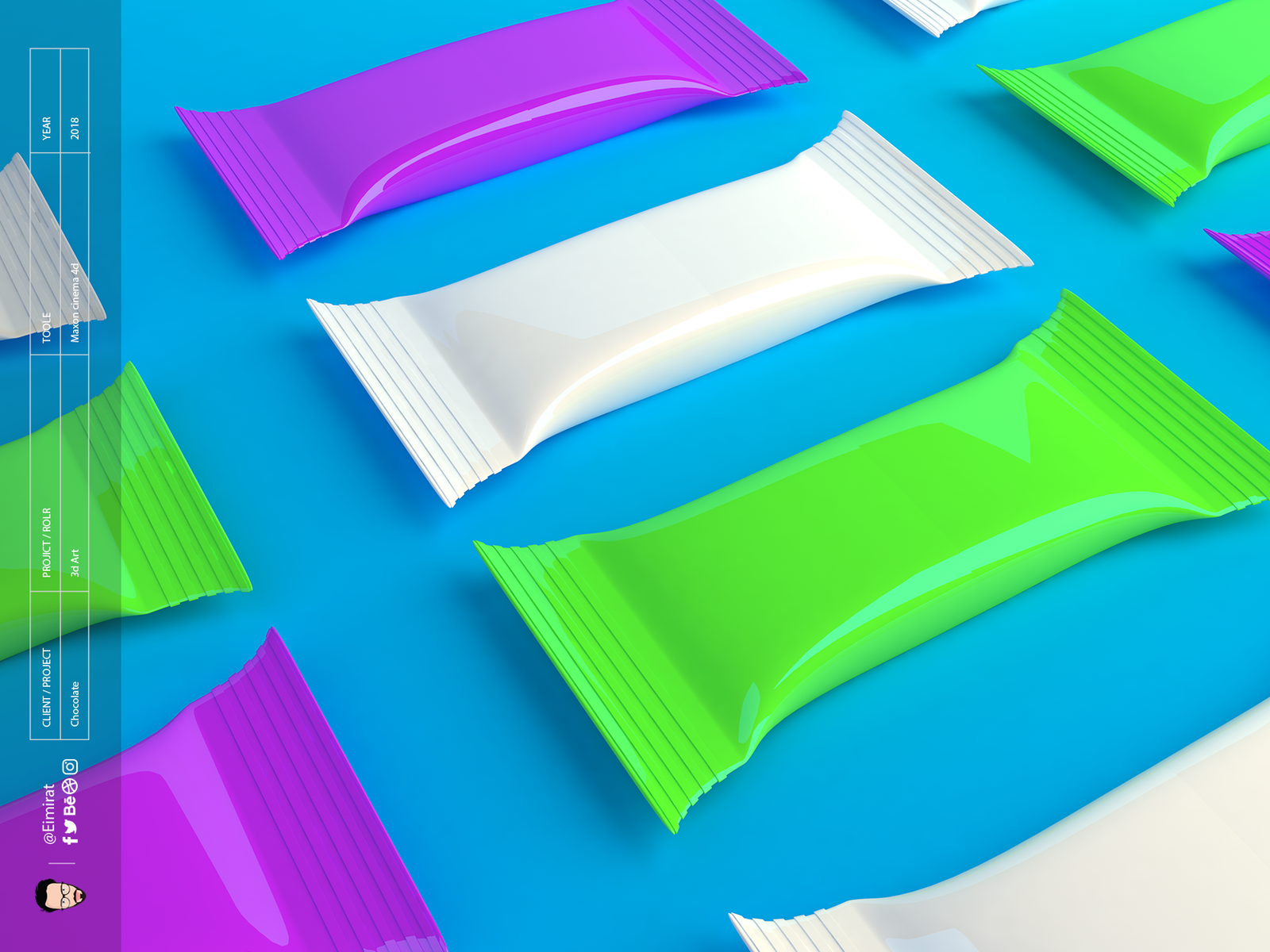 packet by Ahmed Eimirat on Dribbble