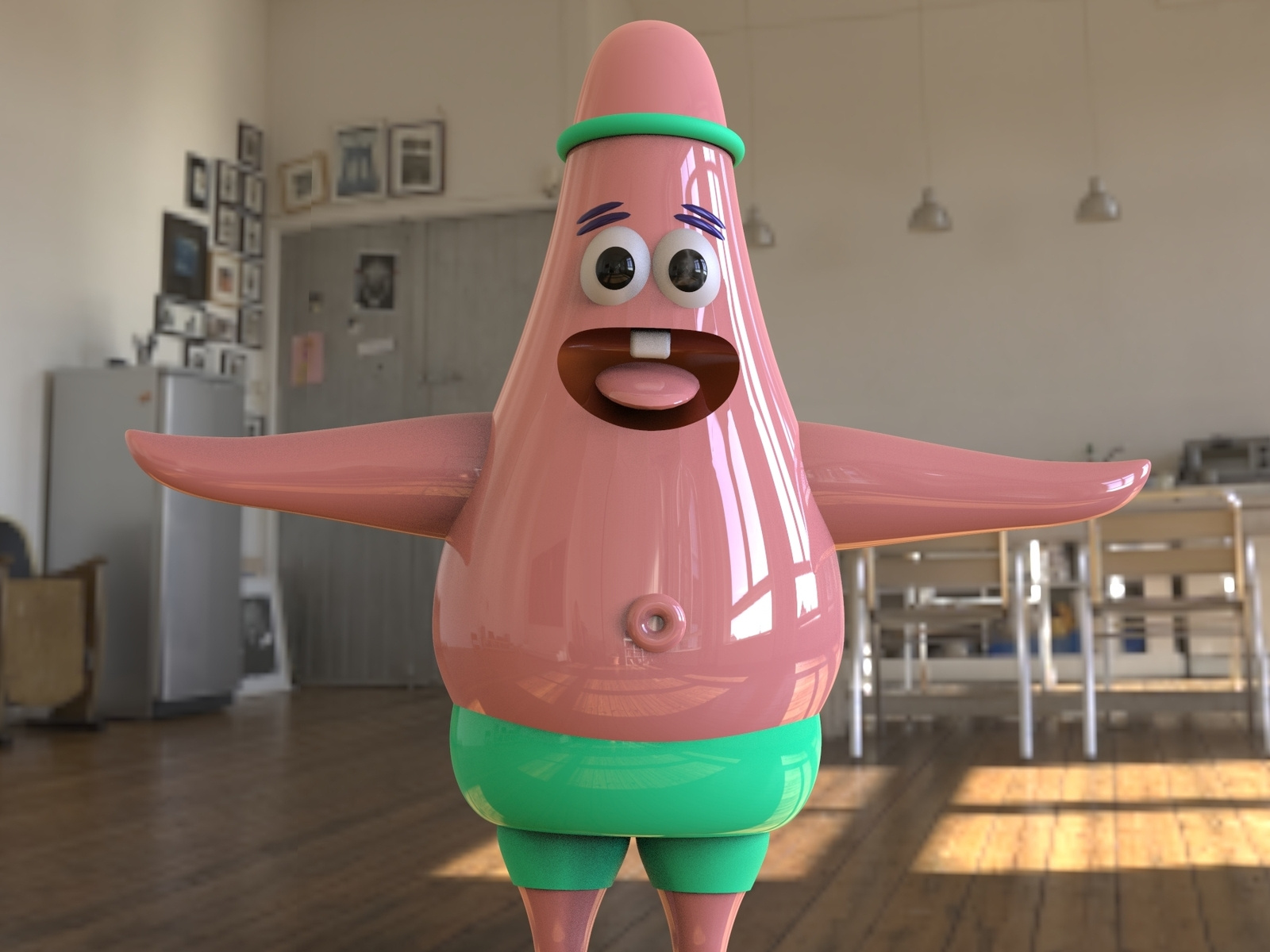 Patrick Star by Ahmed Eimirat on Dribbble