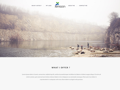 Xemacon Website construction design forest site ui ux web