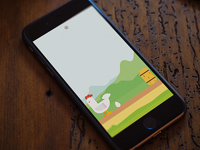 Eggo Mobile Game app application game mobile ui ux