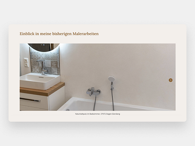 Slider for Bathroom designer minimal slider ui ux webdesign webdesigner webflow website