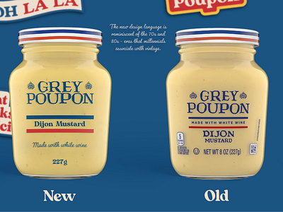 Brand refresh Grey Poupon