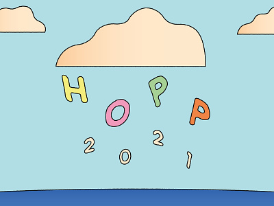 Hopp 2021 branding color design flat graphic design icon illustration logo logotype ui