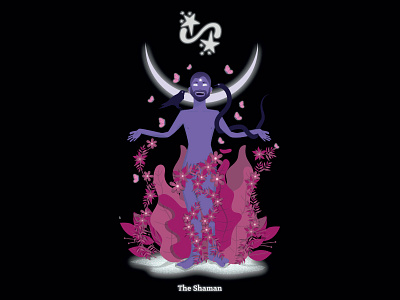 The Shaman character design game art illustration magic magick occult shaman