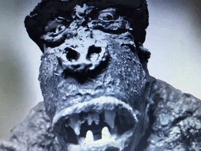 King Kong homage animation cell animation king kong stop motion stopmotion traditional animation