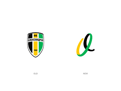 Logo for Olexandria FC branding color concept design flat icon inspiration logo minimal typography vector
