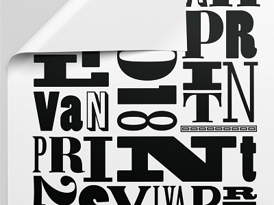 Poster series for SylvanPrint Store art compositing design inspiration poster type typography