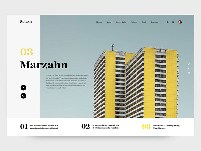 Design for Splash Magazine branding bright color compositing concept design flat inspiration inteface interaction interaction design typography ui ux vector web