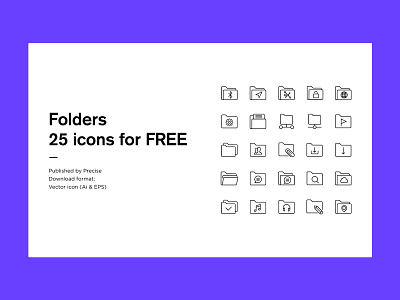 25 FREE icons agency free freeicons icon icon a day illustration inspiration inteface outsourcing precise ukraine vector
