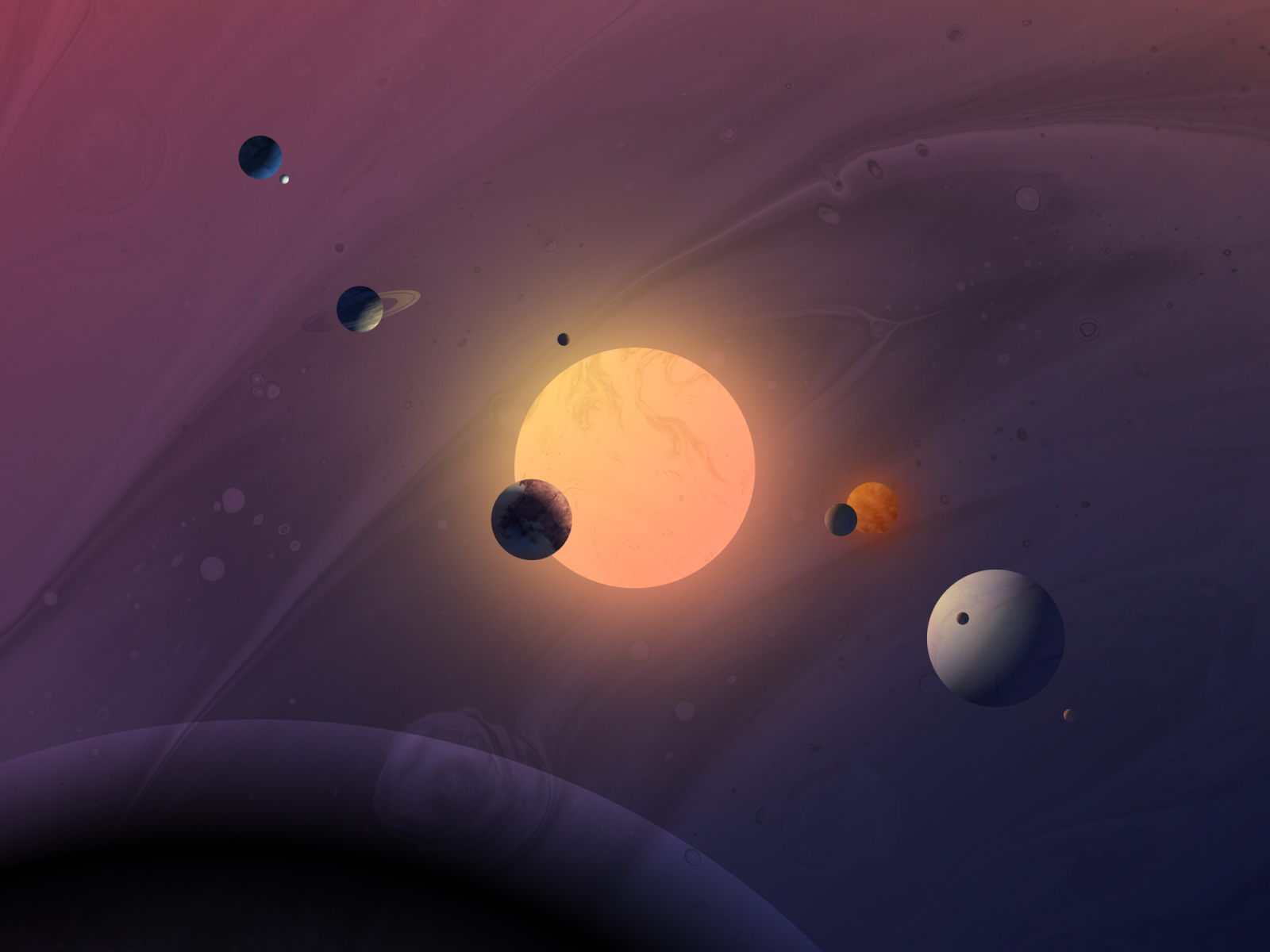 Space by Boldizsár Vers on Dribbble