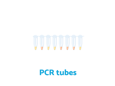 Week7 - PCR tubes biology covid19 flat illustration illustration sciart scicomm science vector