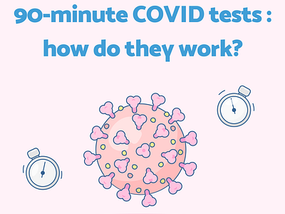 01 Covid - new tests covid design illustration science vector virus