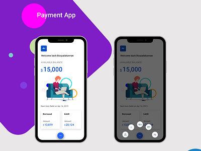Payment App app design ui