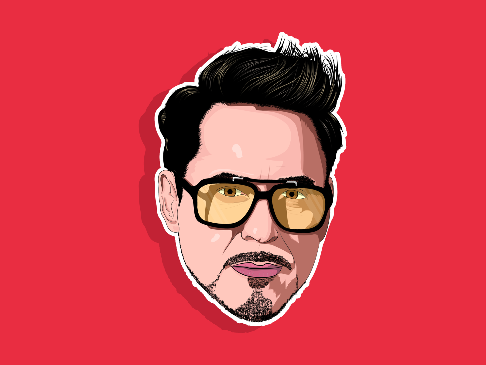 Robert Downey Jr by darwin cacho pablo on Dribbble