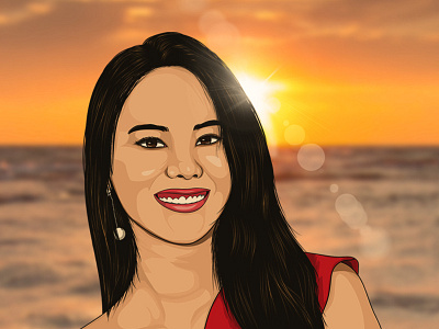 "Catriona Gray" Vector Art 1