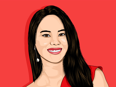 Simple "Catriona Gray" Vector Art 2