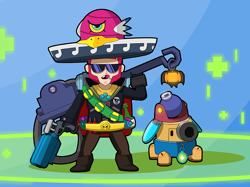 Brawl Star Character Fusion Art By Darwin Cacho Pablo On Dribbble