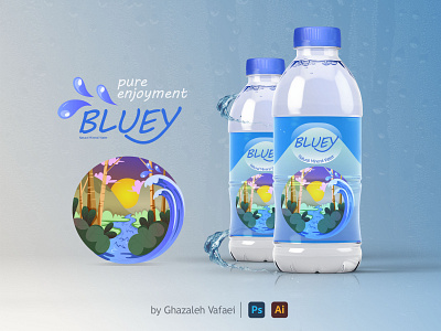 Mineral Water Packaging Design