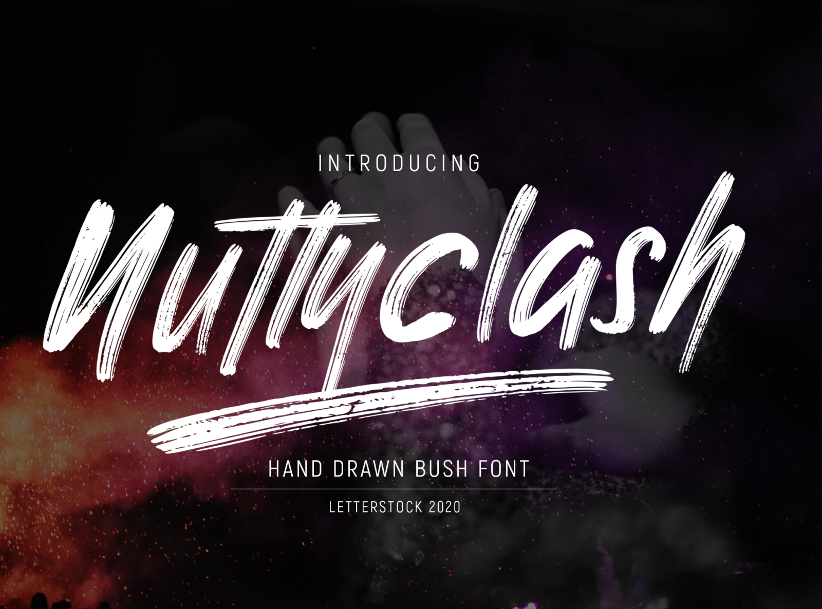 NUTTYCLASH - Hand drawn Brush Font by LetterStock Std on Dribbble