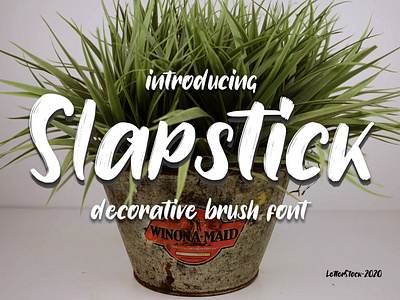 [FREEFONT] Slapstick - Decorative Brush Font